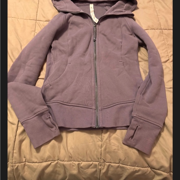 Lululemon Athletica Lavender Zip-Up Hoodie - Picture 8 of 9